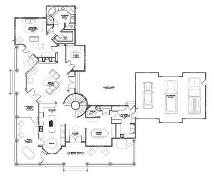 house designs and floor plans free. Example Floor Plan for a